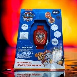 Paw Patrol Marshall Learning Watch V-tech NEW Red
